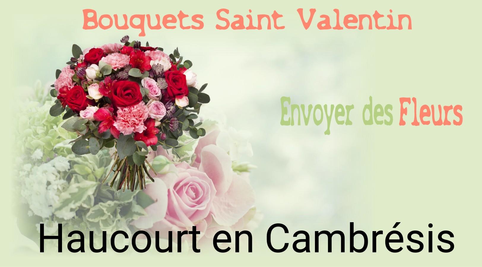 Roses de Saint-Valentin livrées à Haucourt-en-Cambrésis